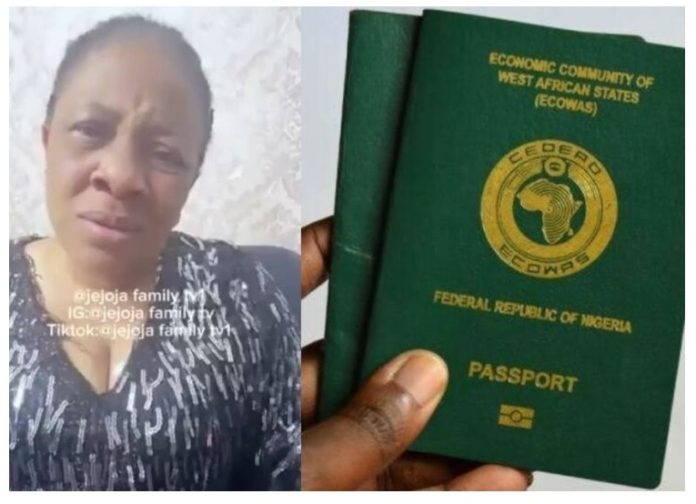 Update: Mrs. Igiebor explained why she tore her husband's passport.