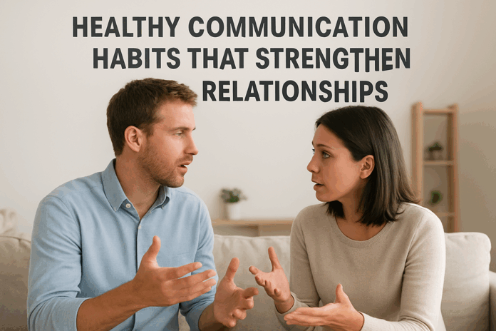healthy communication habits