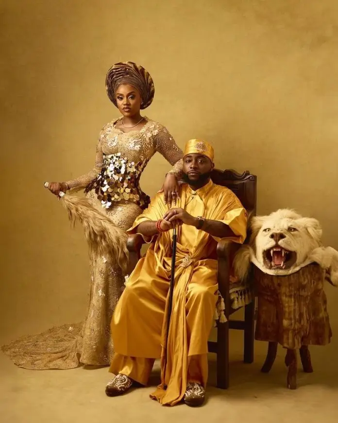 Davido and Chioma pre-wedding