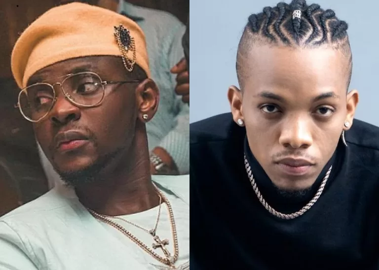 Kizz Daniel and Tekno: In a verbal sparring match over “Buga,”