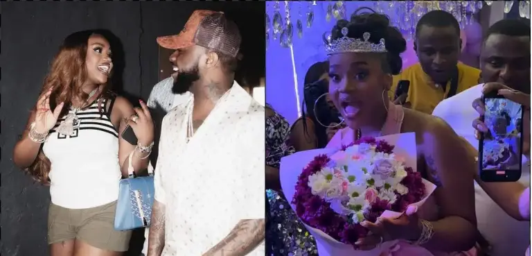 Chioma: How Davido lured me down to a surprise bridal shower